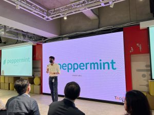 Peppermint Robotics at the Tacc+ Taiwan startup accerleration program.